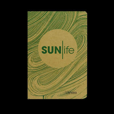 Combo 5 Tập Sinh Viên 4 Ly Ngang 200 Trang ĐL 60g/m2 - FAHASA - Bìa Kraft SunLife (Mẫu Màu Giao Ngẫu Nhiên)