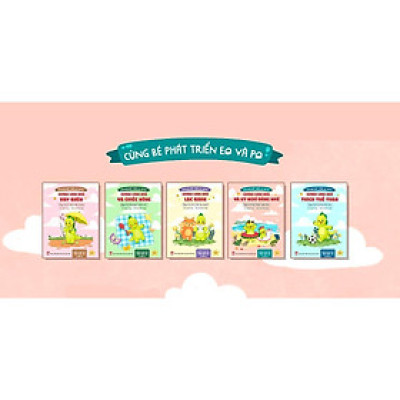 Sách - Bộ Sách Cùng Bé Phát Triển EG Và PG - Khủng Long Nhỏ Tính Hay Ho - NXB Phụ Nữ