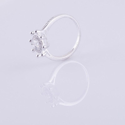 Nhẫn bạc Ý 925 Huệ Ngân - Tình yêu biển cả RR1323