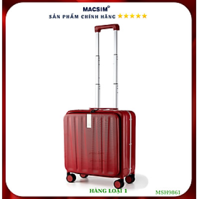 Vali cao cấp Macsim Hanke MSH9861 18 inch màu đỏ - Hàng loại 1