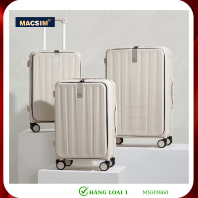Vali cao cấp Macsim Hanke MSH9860 26 inch đen- Hàng loại 1