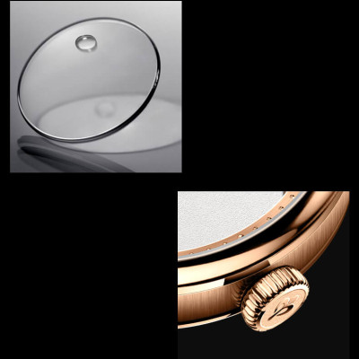 Đồng hồ nam Poniger P819-1 Chính hãng ,Kính sapphire nguyên khối ,chống xước,chống nước 50m,mặt trắng vỏ vàng hồngdây da nâu ( đen) xịn,vỏ máy thép không gỉ 316L,Đồng hồ cơ (Automatic) bảo hành 24 tháng, hàng mới 100%,thiết kế trẻ trung và sang trọng