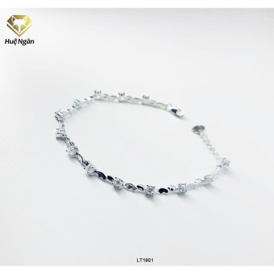 Lắc tay bạc 925 Huệ Ngân - Nụ đá LT1901