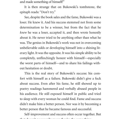 The Subtle Art of Not Giving a F*Ck : A Counterintuitive Approach to Living a Good Life