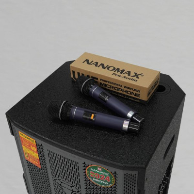  Loa Kéo Nanomax SK-15D5 Bass 40cm Công Suất 650w Karaoke Bluetooth Micro Pin Sạc. Hàng chính hãng