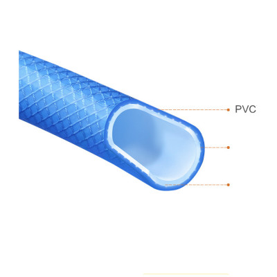 Bộ dây và vòi xịt rửa xe tưới cây tăng áp thông minh 810-2576 (dây xanh-cút nối đồng)