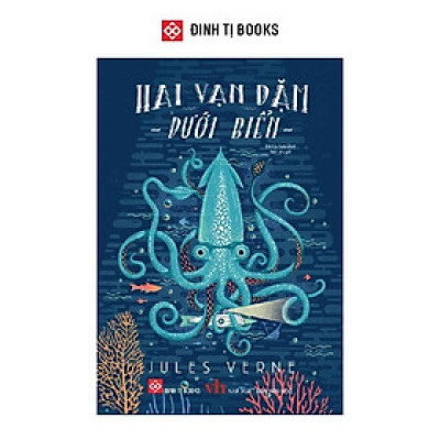 Sách - Hai vạn dặm dưới biển (Bìa mềm) - Đinh Tị Books