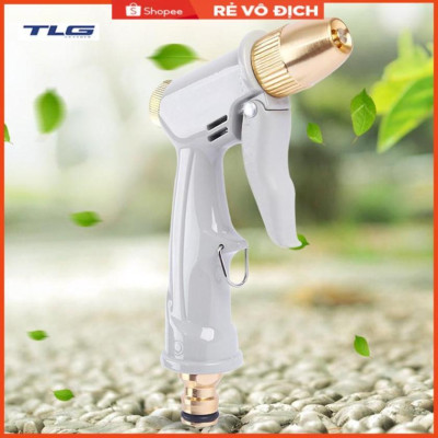 Bộ dây vòi xịt nước tưới cây rửa xe,tăng áp 3 lần, loại 15m (cút nhựa nối đồng nhựa) 206846