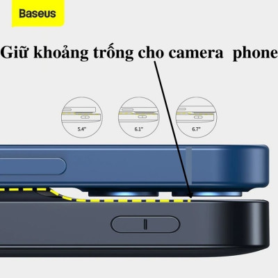 Pin dự phòng Baseus Magnetic Wireless Fast Charging Power bank 10000mAh 20W PPCXW- hàng chính hãng