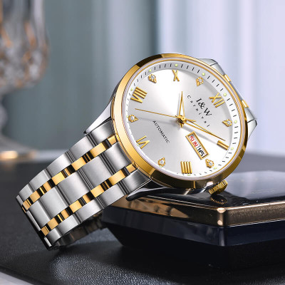 Đồng hồ nam chính hãng IW CARNIVAL IW679G-1 Kính sapphire ,chống xước ,Chống nước 30m ,Bảo hành 24 tháng,Máy cơ (Automatic),dây kim loại thép không gỉ 316L, thiết kế đơn giản dễ đeo