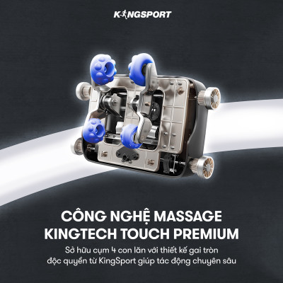 CHỈ GIAO MIỀN NAM | Ghế massage toàn thân cao cấp KINGSPORT DELUXE G97 chế độ massage 3D Ultra, 10 chương trình massage tự động