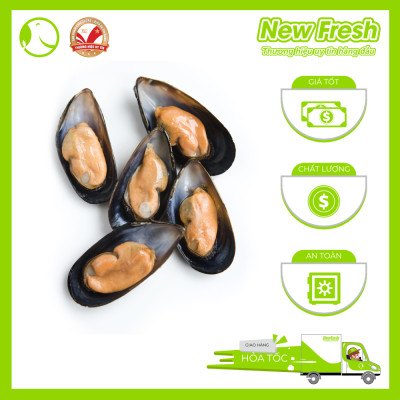 [GIAO NHANH HCM] Vẹm Đen Chile Nửa Mảnh - Túi 500Gr