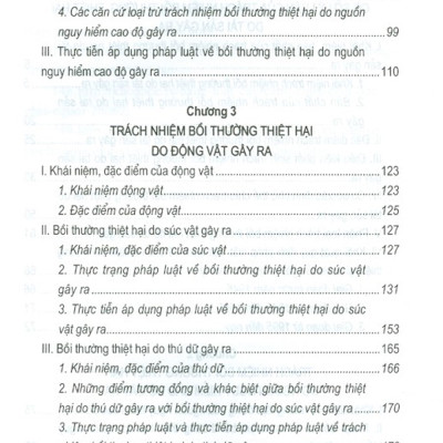 Trách Nhiệm Bồi Thường Thiệt Hại Do Tài Sản Gây Ra (Sách Chuyên Khảo)