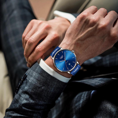 Đồng hồ nam chính hãng KASSAW K862-3 Fullbox, Kính sapphire ,chống xước,chống nước,dây da xịn, Đồng hồ cơ (Automatic),Mới 100%,Bảo hành 24 tháng