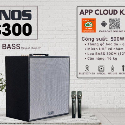 Dàn âm thanh di động xách tay ACNOS CS300