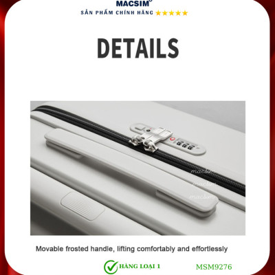 Vali cao cấp Macsim MiXi MSM9276 - Hàng loại 1