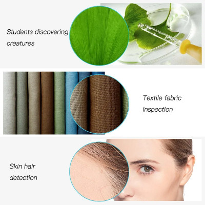 ROGTZ Kính Hiển Vi Phóng Đại 50-1000x Kết Nối Wifi/Có Dây Dùng Cho Điện Thoại, PC Độ Phân Giải 1080P Với 8 Đèn Led Trợ Sáng. WiFi Digital Microscope HD1080P 1000X USB Microscope 8 LED Wireless Portable Electronic Camera for Smartphone - Hàng Chính Hãng