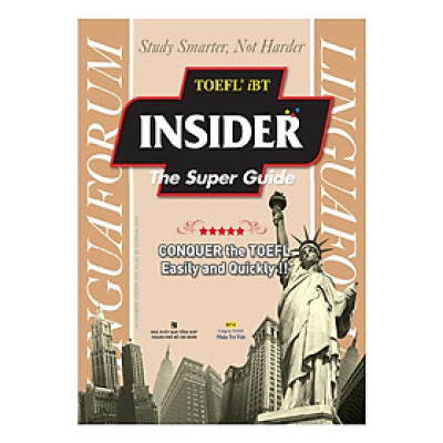 Sách - TOEFL iBT Insider The Super Guide (Kèm CD) - Nhân Trí Việt