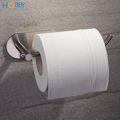 Kệ treo cuộn giấy vệ sinh inox 304 dán tường Hobby Home Decor G8