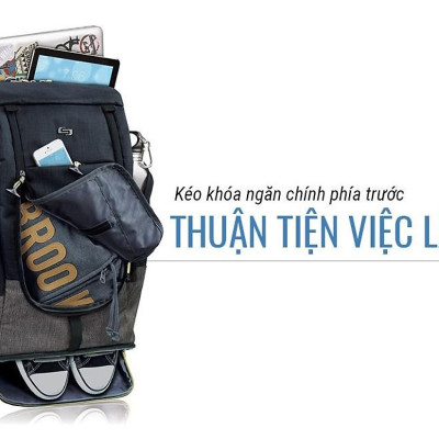Balo Đa Năng Solo Velocity Max 17.3 inch ACV732 (Bảo Hành Chính Hãng 5 Năm)