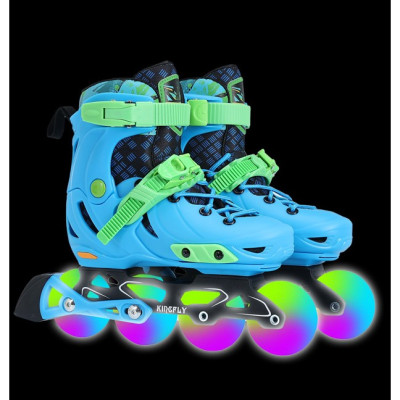 Giày Trượt Patin Centosy - Giày Trượt Patin Trẻ Em Kingfly W198 Có 8 Bánh Phát Sáng, Dành Cho Trẻ Em