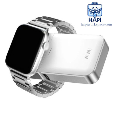 Sạc dự phòng hàng chính hãng WiWU Elf 2-in-1 2000mAh Wi-M21: Tối ưu cho đồng hồ thông minh, tai nghe, thiết bị nhỏ