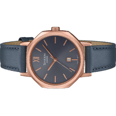 Đồng hồ Casio Sheen Nữ Dây Da SHE-4554PGL-8AUDF 