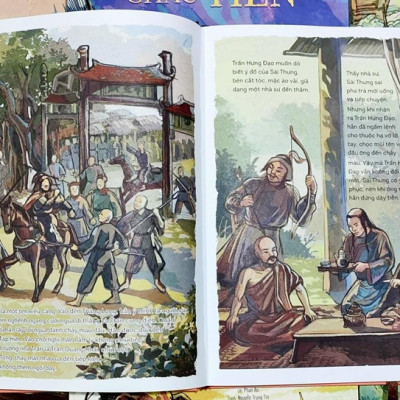 Boxset Lịch sử Việt Nam bằng tranh - bản màu ( Hộp 16 cuốn)