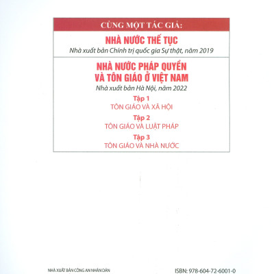 Tôn Giáo Và Chính Trị Tiếp Cận Quốc Tế Và Việt Nam