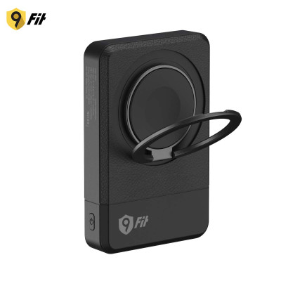 Sạc dự phòng 9FIT Pro Mag 10,000mAh /3.85V 9PP10K05B, hỗ trợ sạc không dây - Hàng chính hãng