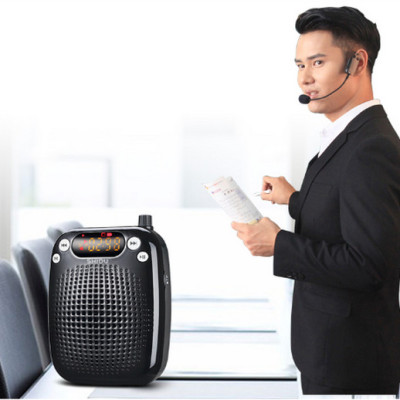 Loa + Mic trợ giảng Shidu S611  mini chuyên nghiệp (bản ko dây) - Hàng nhập khẩu