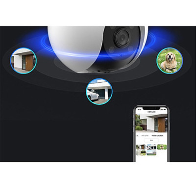 Camera IP WiFi Ngoài Trời EZVIZ H8 3K 5MP - Hàng Chính Hãng
