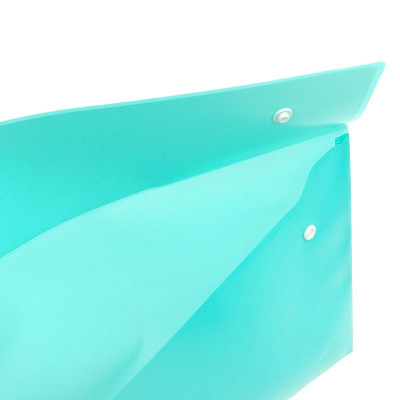 Bìa Nút Màu Pastel F4 - Thiên Long CBF-003 - Xanh Ngọc Pastel (Sức Chứa 125 Tờ A4)