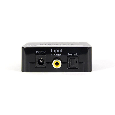 Bộ chuyển âm thanh TV 4K quang optical sang audio AV ra amply + Cáp optical KA03 Bộ Chuyển Quang Âm Thanh Từ Digital Sang Analog Âm Thanh Lớn Tặng Kèm Dây AV - Hàng chính hãng