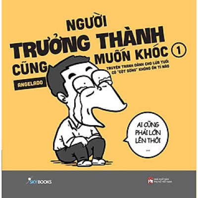 Sách - Người Trưởng Thành Cũng Muốn Khóc - Tập 1 - AZ Việt Nam