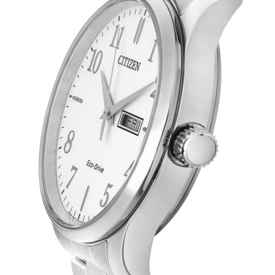 Đồng Hồ Nam Citizen Dây Thép Không Gỉ BM8550-81A - Mặt Trắng