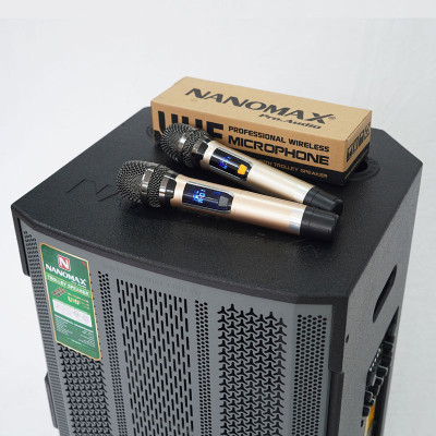 Loa Kéo 4 Tấc Nanomax SK-1201 Bass 30cm 420w Karaoke Bluetooth. Hàng chính hãng