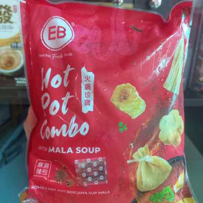 COMBO LẨU 5 TRONG 1 KÈM SÚP TỨ XUYÊN 600G EB MALAYSIA