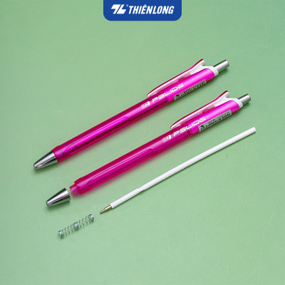 Combo 5/10/20 Bút Gel Thiên Long GEL-B011 ngòi 0,5mm mực xanh đỏ đen kiểu dáng đơn giản có đệm mềm giúp cầm tay êm