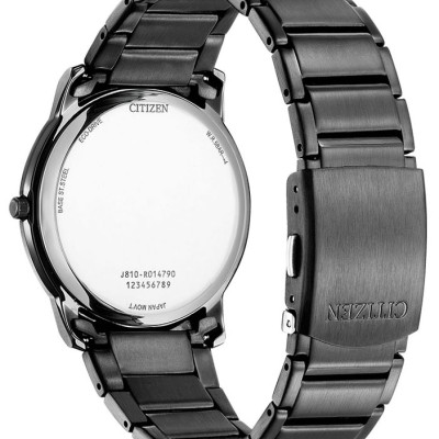 Đồng Hồ Nam Citizen Dây Thép Không Gỉ AW1217-83E - Mặt Đen