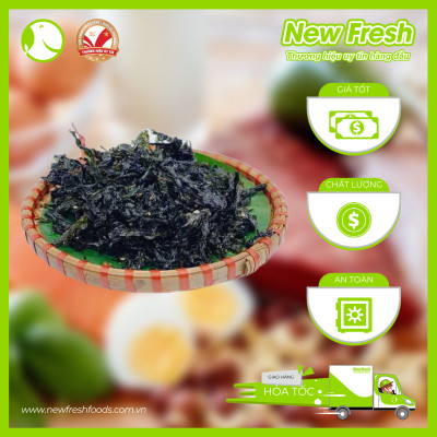 [GIAO NHANH HCM] Rong Biển Khô Nấu Soup Cut Wakame Nhật Bản - Gói 500Gr