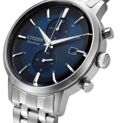 Đồng Hồ Nam Citizen Dây Thép Không Gỉ CA7060-88L - Mặt Xanh