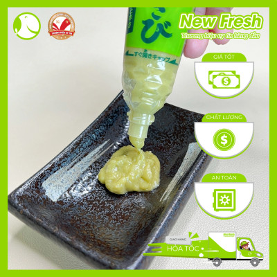 [GIAO NHANH HCM] Mù Tạt Wasabi Nhật Bản Chuyên chấm Sashimi, Sushi - Tuýp 43Gram 