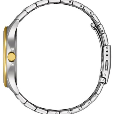 Đồng Hồ Nam Citizen Pin-Quartz Dây Thép Không Gỉ BF2026-89A - Mặt Trắng (41mm)