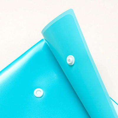 Bìa Nút Màu Pastel F4 - Thiên Long CBF-003 - Xanh Ngọc Pastel (Sức Chứa 125 Tờ A4)