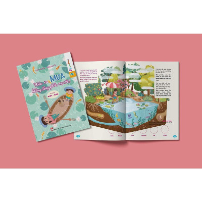 Sách - Ứ Ừ Con Ghét - Hóa Ra Mưa Không Đáng Ghét, Mẹ Nhỉ - Song Ngữ Việt - Anh - NXB Phụ Nữ