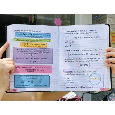 Sách Big Fat Notebooks, everything you need to ace , Sổ tay học tập ( 7 cuốn )