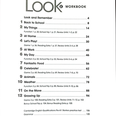 Look 2: Workbook With Online Practice