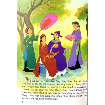 Sách - Nàng Công Chúa Bán Than - Tranh Truyện Dân Gian Việt Nam - NXB Kim Đồng