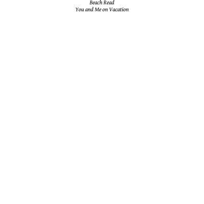 You And Me On Vacation